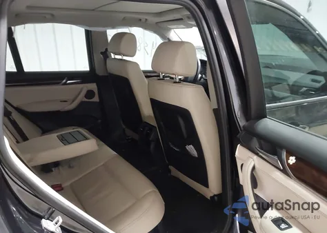 2015 BMW X3 xDrive28I z USA, uszkodzony, nr VIN 5UXWX9C52F0D51231